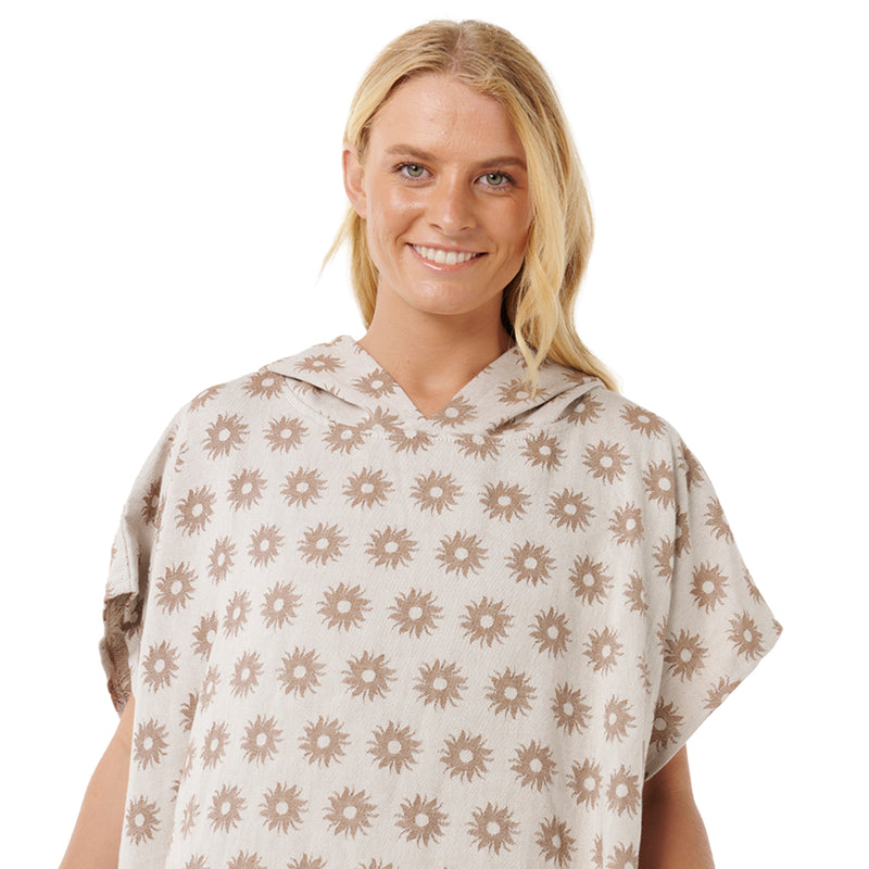 Load image into Gallery viewer, Rip Curl Women's Cala Nights Hooded Towel Changing Poncho