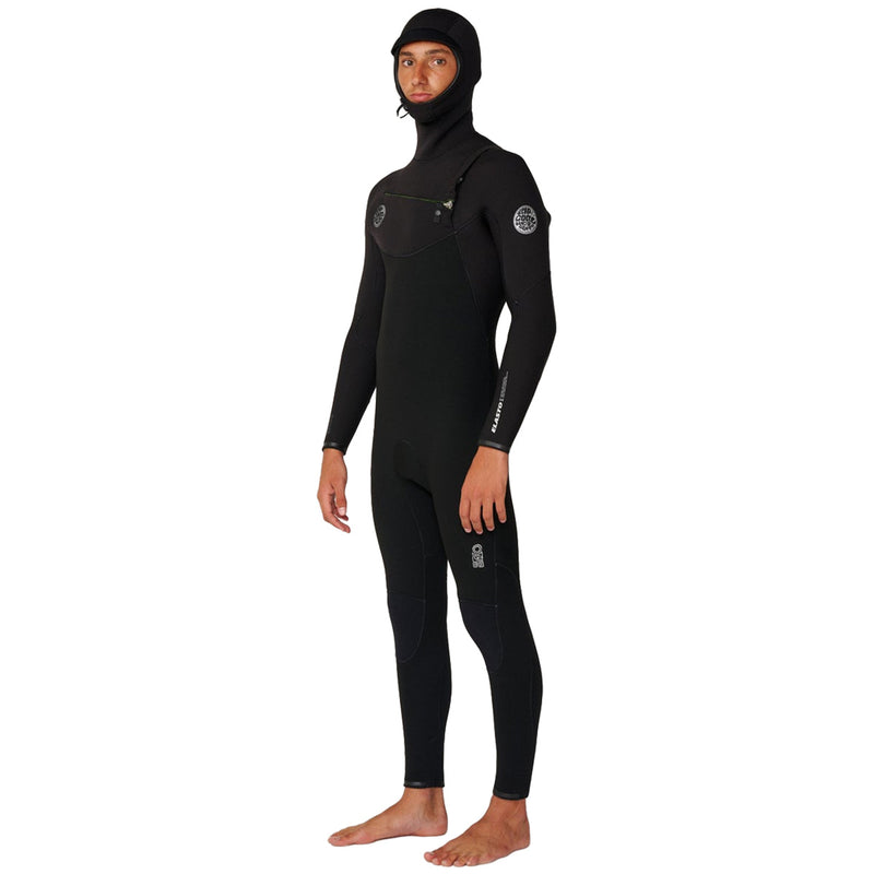 Load image into Gallery viewer, Rip Curl Elasto 4/3 Hooded Chest-Zip Wetsuit