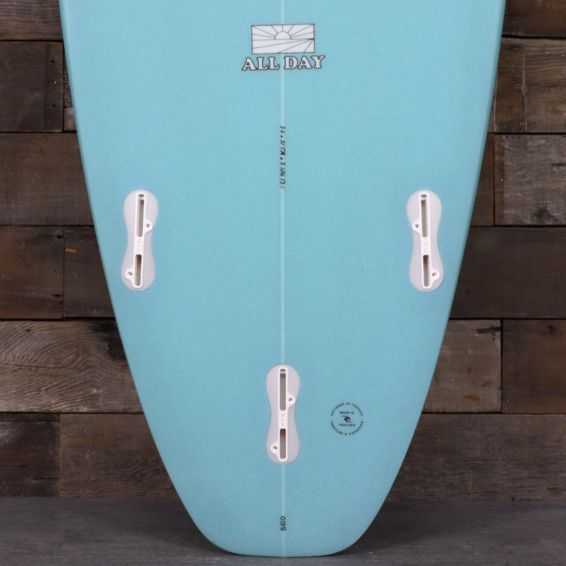 Load image into Gallery viewer, Rip Curl All-Day PU 7'6 × 21 ⅝ × 3 1/16 Surfboard - Clear/Blue 3