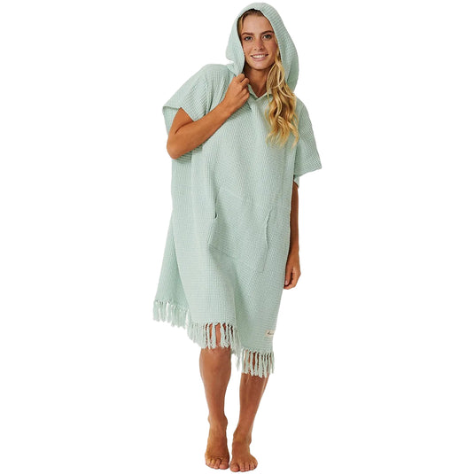 Rip Curl Women's Stonewash Hooded Towel Changing Poncho