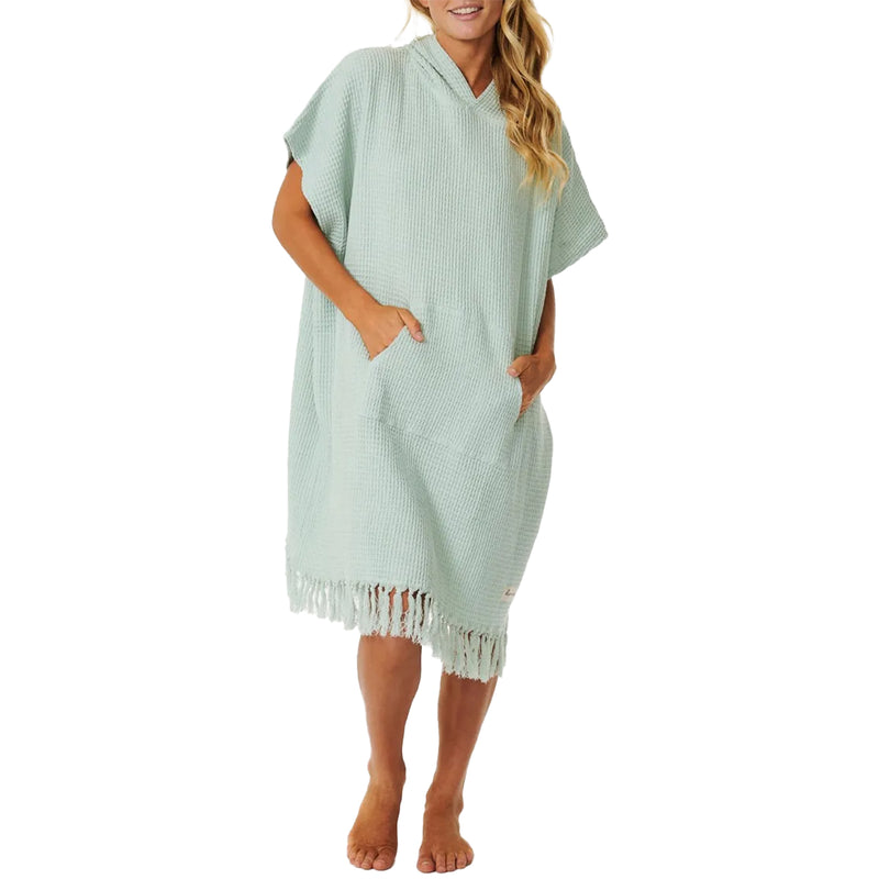 Load image into Gallery viewer, Rip Curl Women&#39;s Stonewash Hooded Towel Changing Poncho
