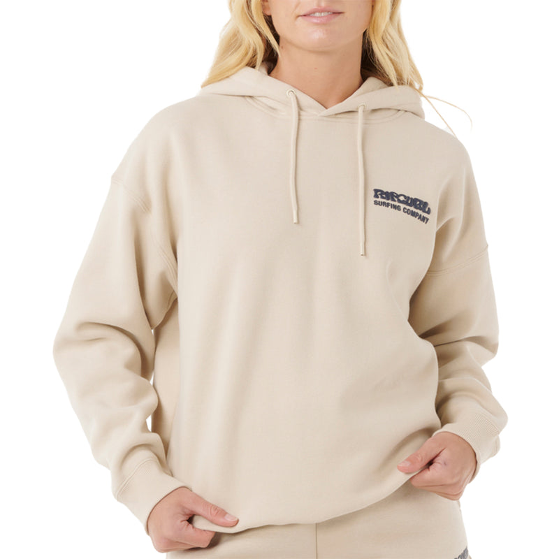 Load image into Gallery viewer, Rip Curl Women's Surf Puff Heritage Pullover Hoodie