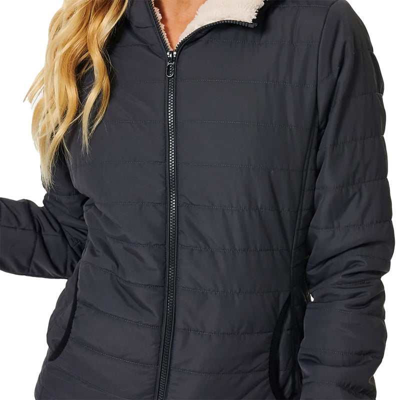 Load image into Gallery viewer, Rip Curl Women&#39;s Anti-Series Anoeta Classic Hooded Zip Jacket

