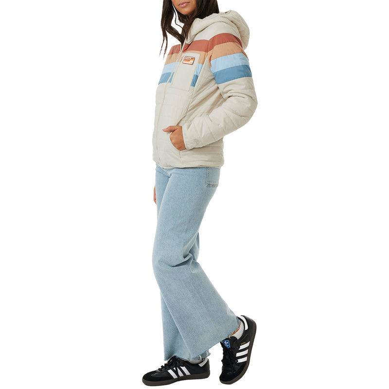 Load image into Gallery viewer, Rip Curl Women's Anti-Series Revival Hooded Zip-Up Jacket