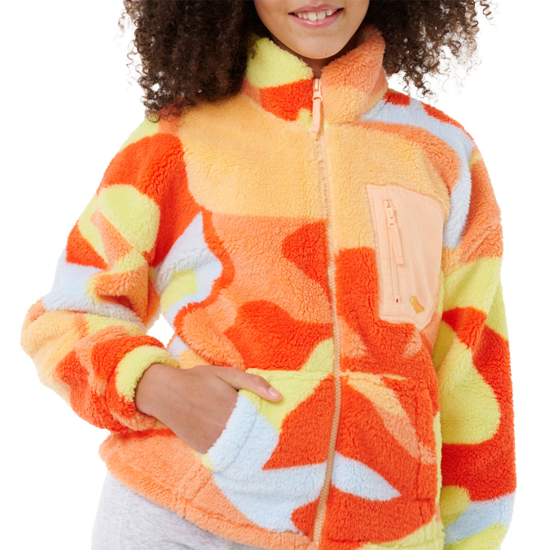Load image into Gallery viewer, Rip Curl Youth High Tide Polar Fleece Zip-Up Jacket