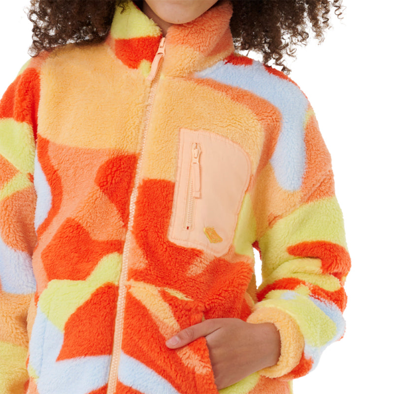 Load image into Gallery viewer, Rip Curl Youth High Tide Polar Fleece Zip-Up Jacket