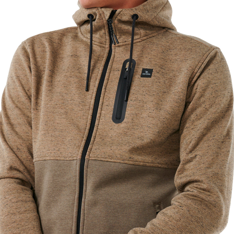Load image into Gallery viewer, Rip Curl Departed Anti-Series Fleece Zip Hooded Jacket • 2025 13