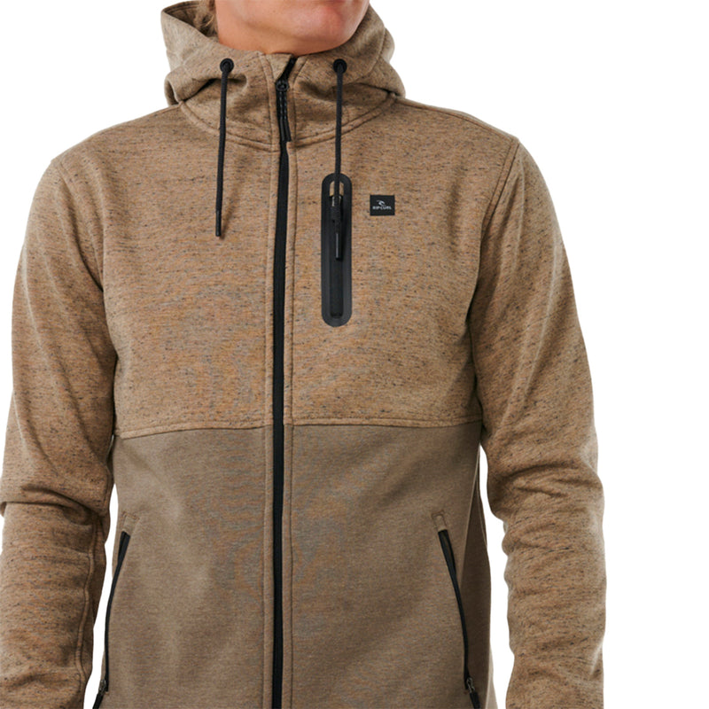 Load image into Gallery viewer, Rip Curl Departed Anti-Series Fleece Zip Hooded Jacket • 2025 14