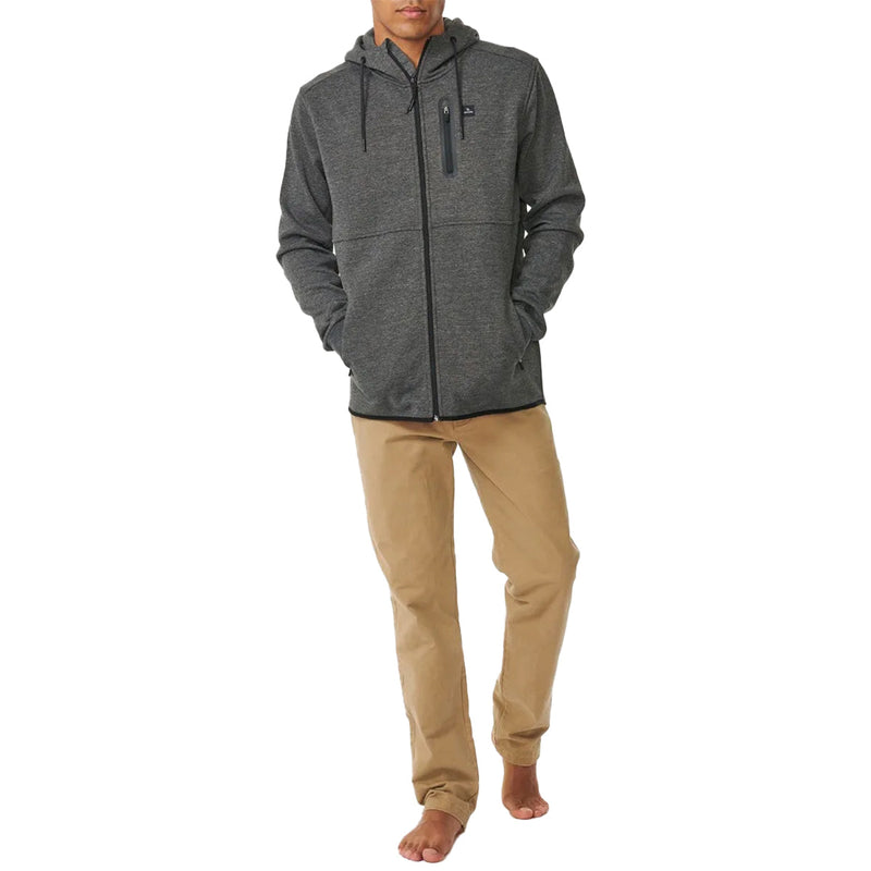 Load image into Gallery viewer, Rip Curl Departed Anti-Series Fleece Zip Hooded Jacket 4