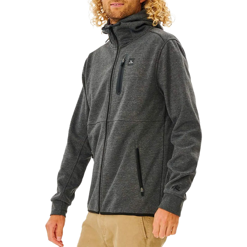 Load image into Gallery viewer, Rip Curl Departed Anti-Series Fleece Zip Hooded Jacket
