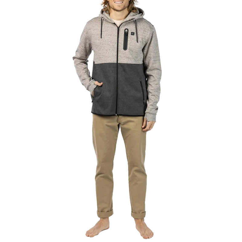 Load image into Gallery viewer, Rip Curl Departed Anti-Series Fleece Zip Hooded Jacket • 2025 20