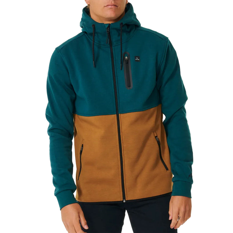 Load image into Gallery viewer, Rip Curl Departed Anti-Series Fleece Zip Hooded Jacket • 2025 5