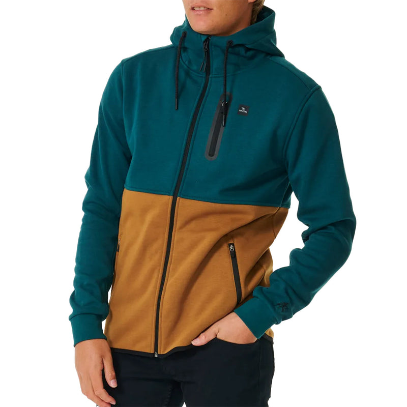Load image into Gallery viewer, Rip Curl Departed Anti-Series Fleece Zip Hooded Jacket • 2025 7