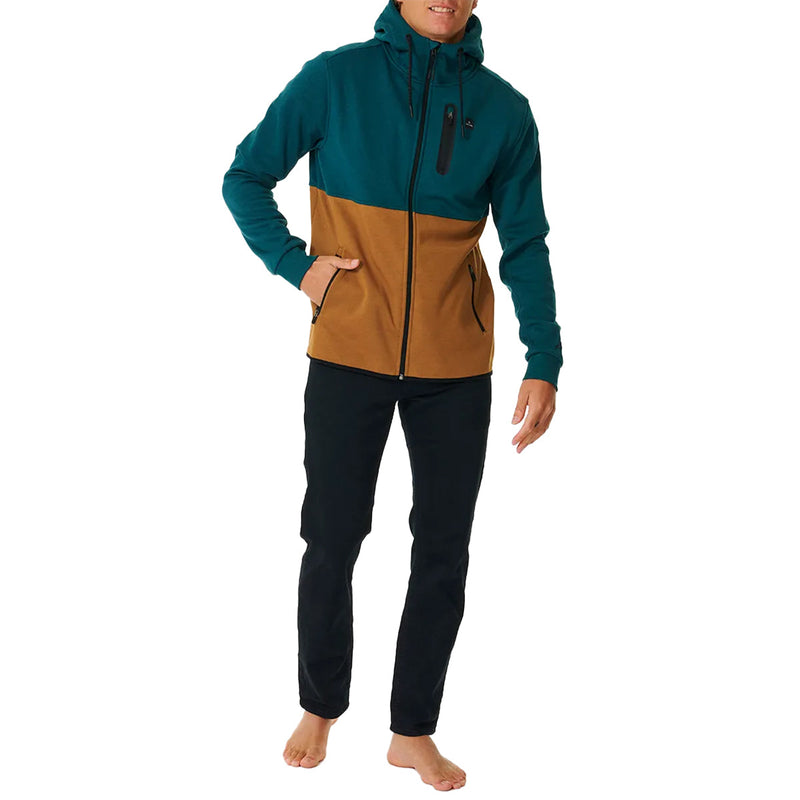 Load image into Gallery viewer, Rip Curl Departed Anti-Series Fleece Zip Hooded Jacket • 2025 10