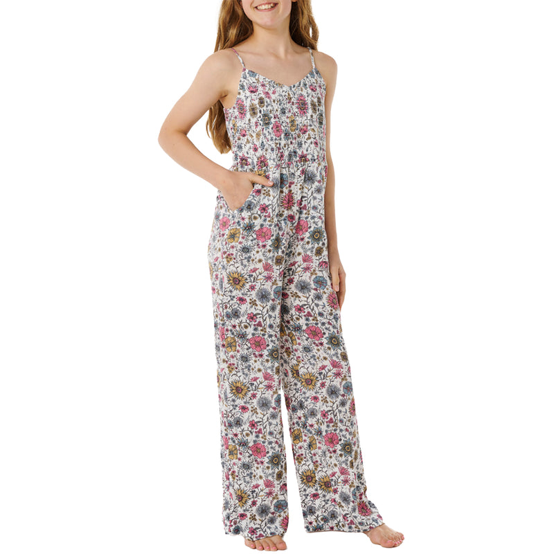Load image into Gallery viewer, Rip Curl Youth Hibiscus Heat Romper