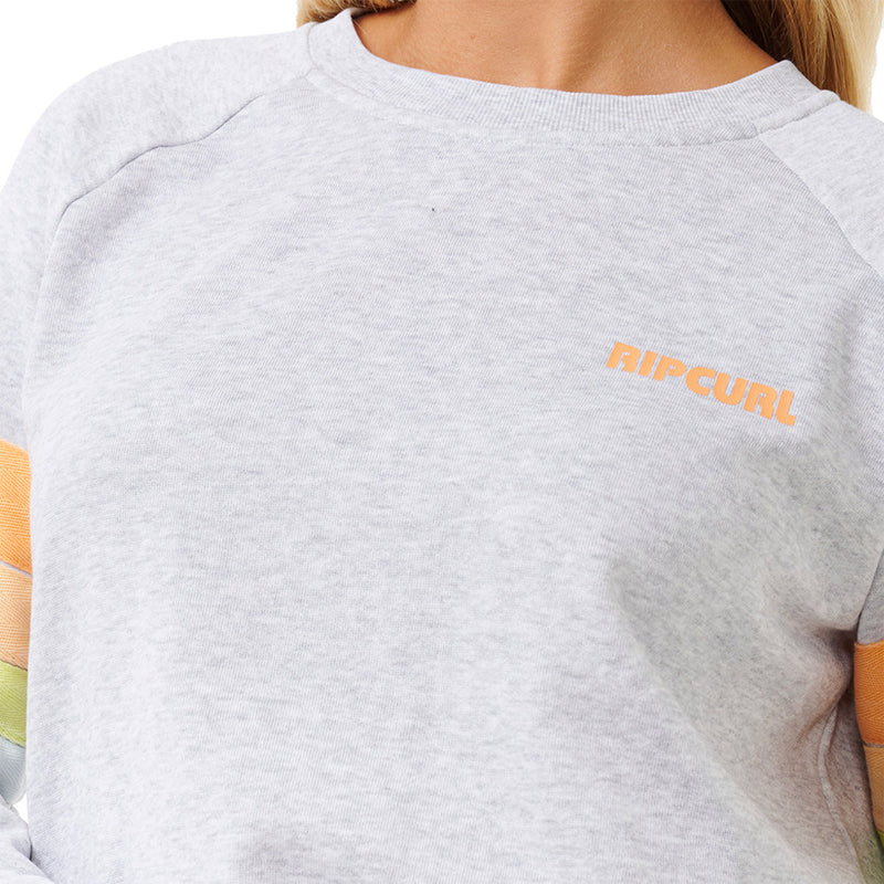 Load image into Gallery viewer, Rip Curl Women's High Tide Surf Raglan Crew Sweatshirt