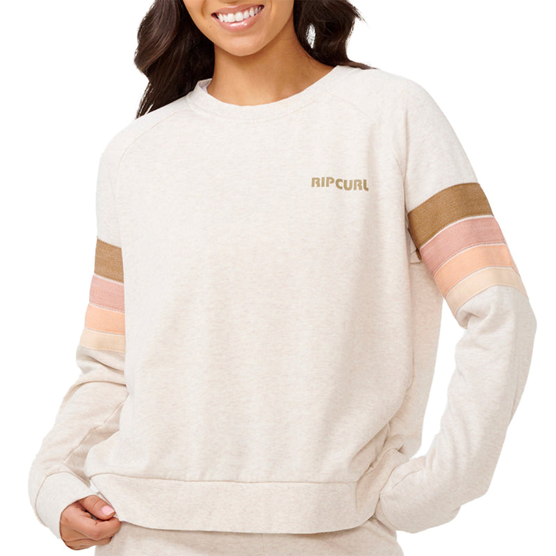 Load image into Gallery viewer, Rip Curl Women's High Tide Surf Raglan Crew Sweatshirt