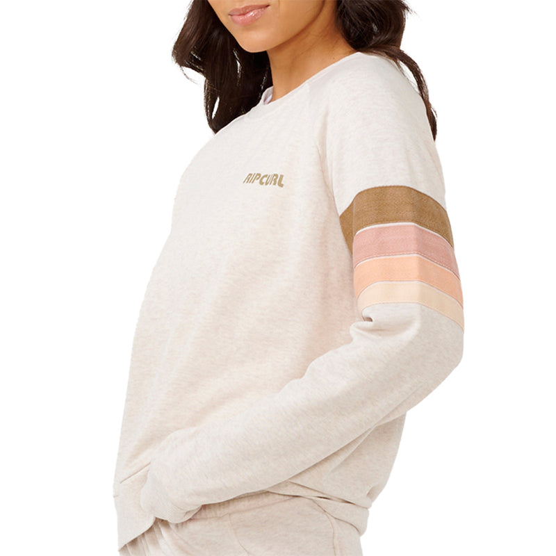 Load image into Gallery viewer, Rip Curl Women's High Tide Surf Raglan Crew Sweatshirt