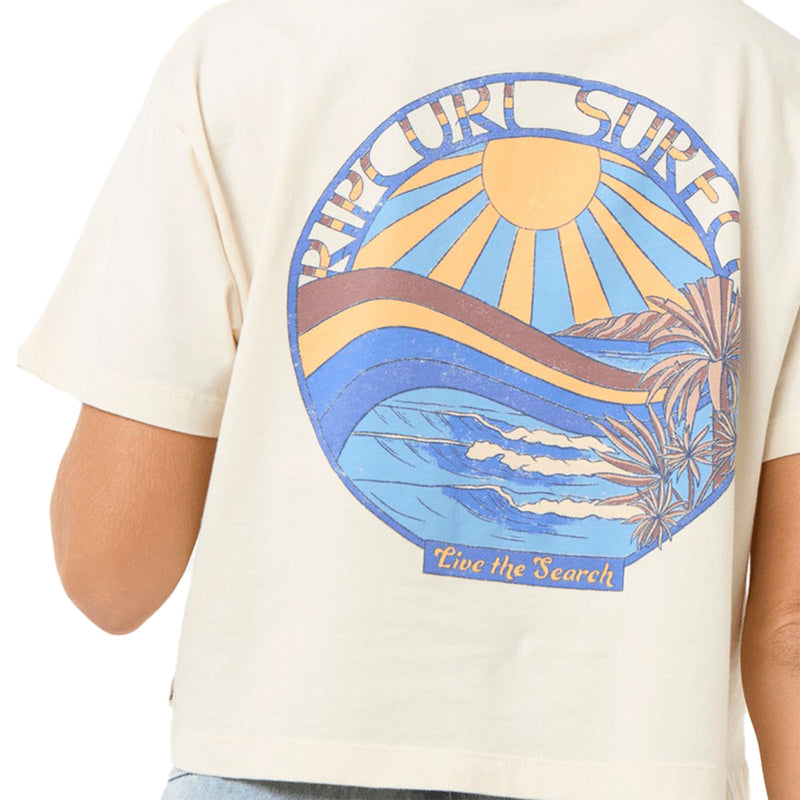 Load image into Gallery viewer, Rip Curl Women's Sun And Sea Crop T-Shirt