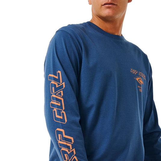 Rip Curl Fade Out Icon Long Sleeve T-Shirt