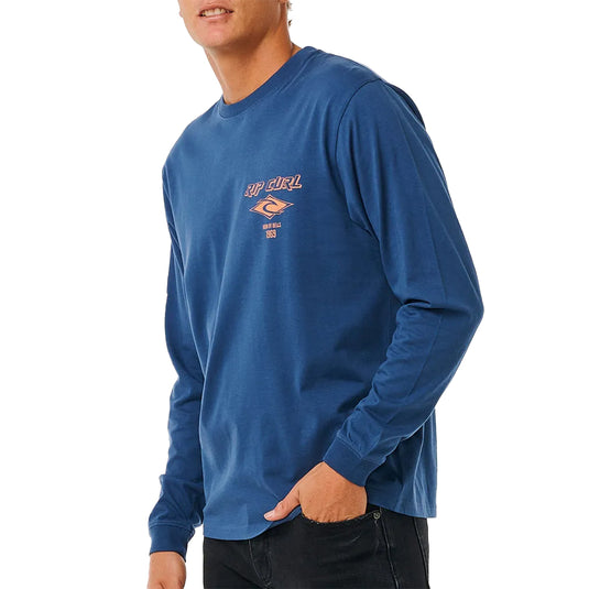 Rip Curl Fade Out Icon Long Sleeve T-Shirt