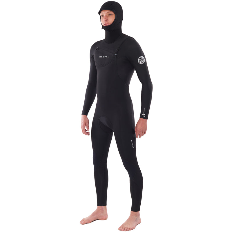 Load image into Gallery viewer, Rip Curl Dawn Patrol 5/4 Hooded Chest Zip Wetsuit
