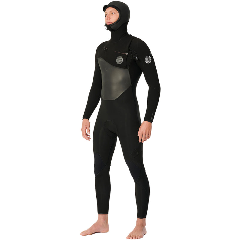 Load image into Gallery viewer, Rip Curl Flashbomb 5/4 Hooded Chest-Zip Wetsuit