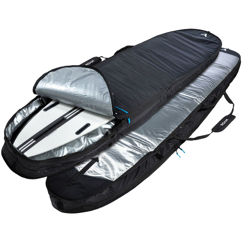 Load image into Gallery viewer, Roam Long Tech Double Slim Plus Travel Surfboard Bag