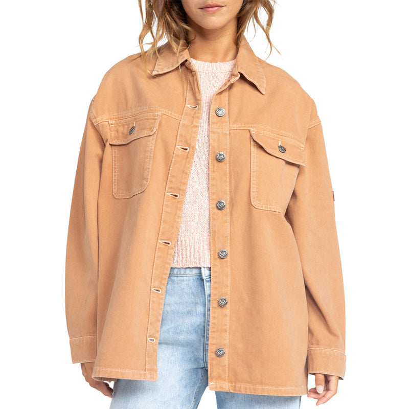 Load image into Gallery viewer, Roxy Women's Sunrise Sand Jacket 1