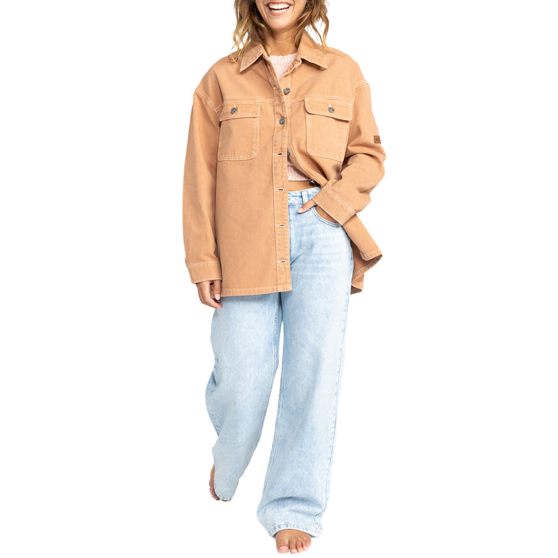 Load image into Gallery viewer, Roxy Women's Sunrise Sand Jacket 4