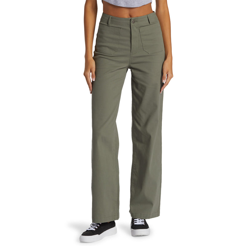 Load image into Gallery viewer, Roxy Women's Coastal Cruiser Wide Leg Pants