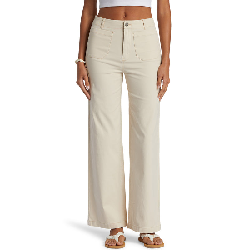 Load image into Gallery viewer, Roxy Women's Coastal Cruiser Wide Leg Pants