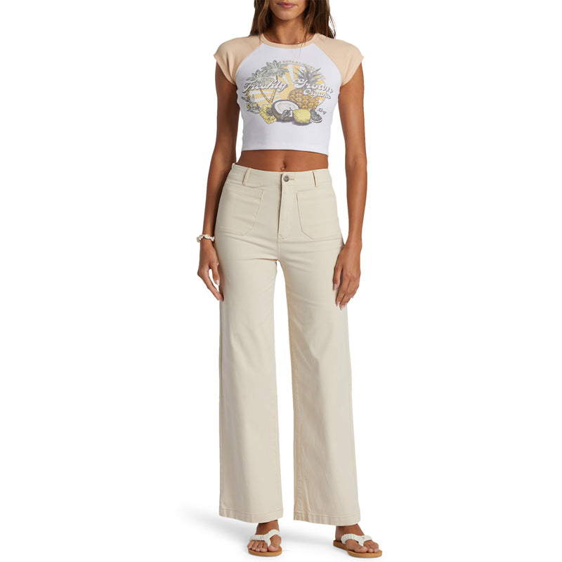 Load image into Gallery viewer, Roxy Women's Coastal Cruiser Wide Leg Pants