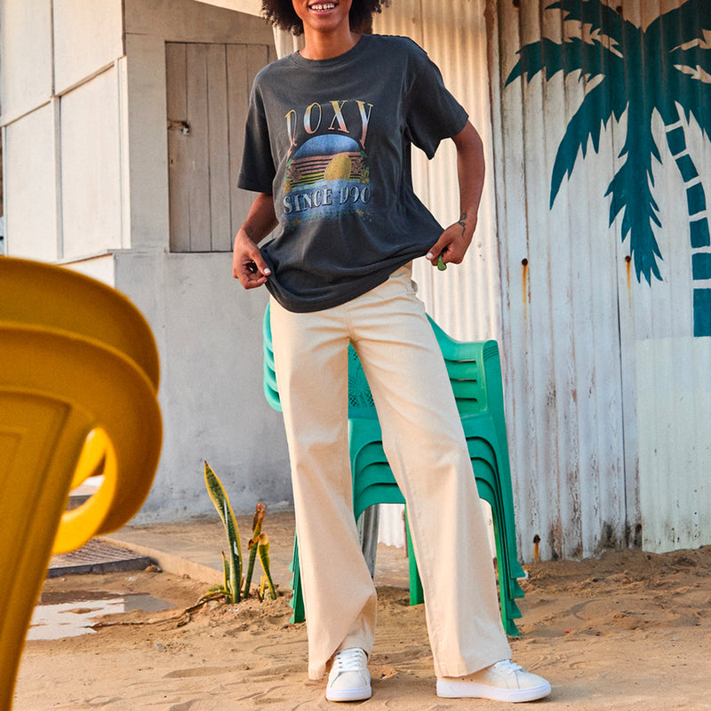 Load image into Gallery viewer, Roxy Women's Coastal Cruiser Wide Leg Pants