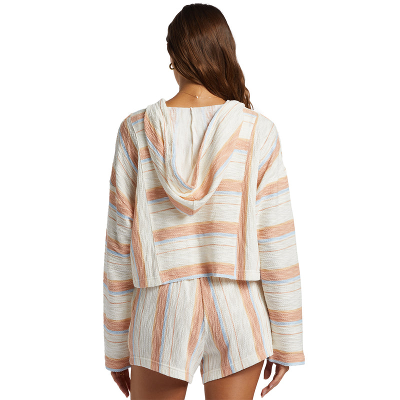 Load image into Gallery viewer, Roxy Women's Todos Santos Pullover Poncho-Style Hoodie 5