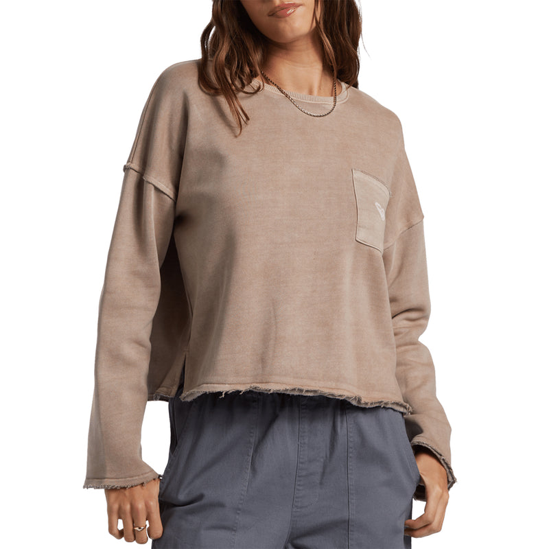 Load image into Gallery viewer, Roxy Women's Doheny Crew Sweatshirt 1