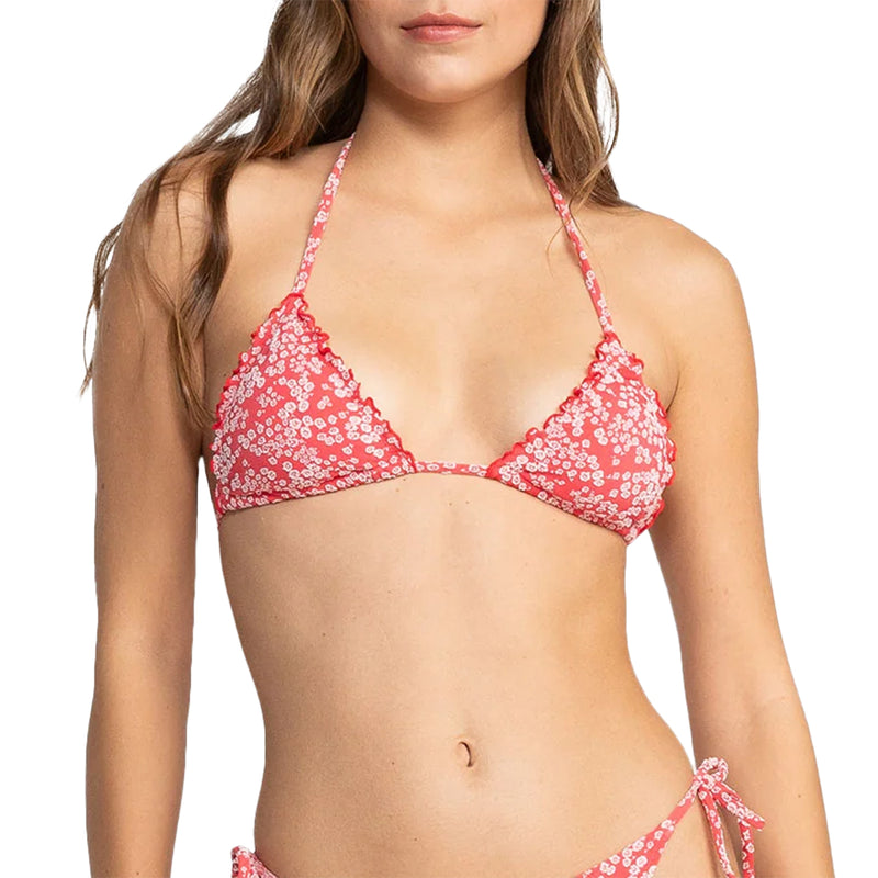 Load image into Gallery viewer, Roxy Women's Margarita Tiki Triangle Bikini Top