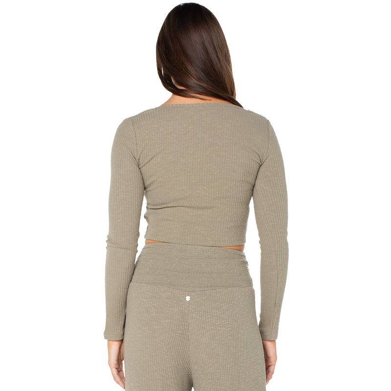 Load image into Gallery viewer, Roxy Women's Feelin Cozy Long Sleeve Top 2