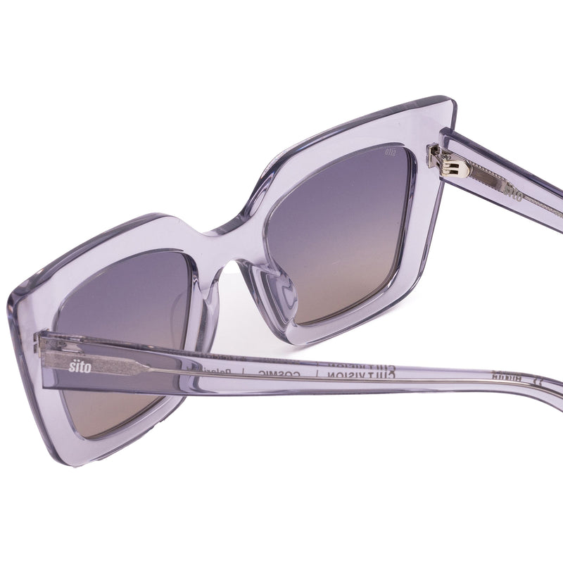 Load image into Gallery viewer, Sito Women's Cult Vision Polarized Sunglasses - Cosmic/Indigo Gradient