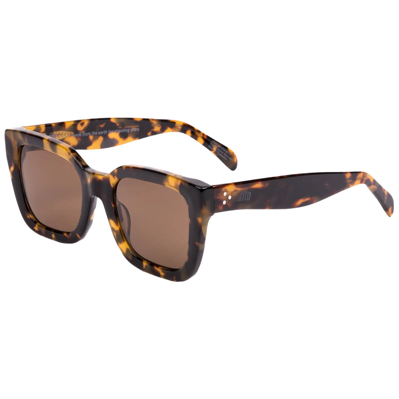 Load image into Gallery viewer, Sito Women's Harlow Polarized Sunglasses - Maple Tortoise/Brown 1