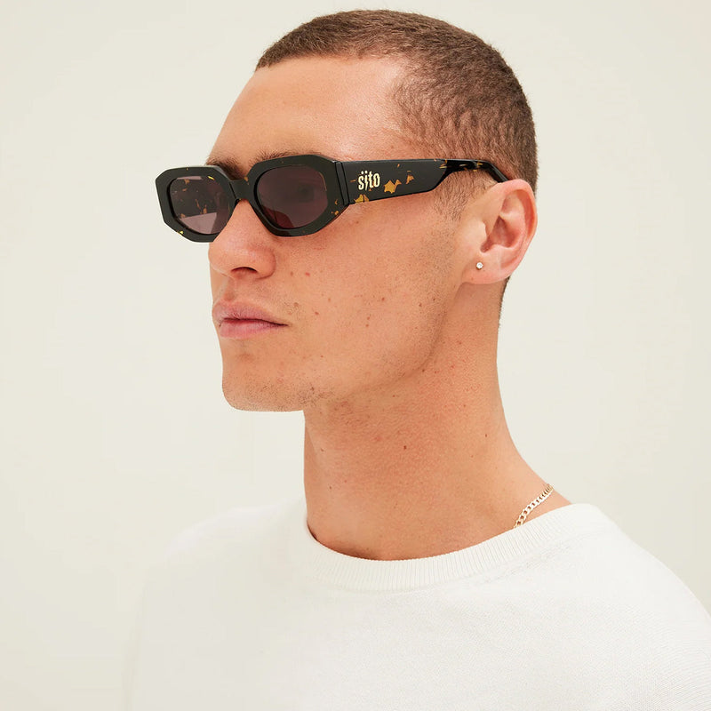 Load image into Gallery viewer, Sito Juicy Polarized Sunglasses - Limeade Tortoise/Iron Grey