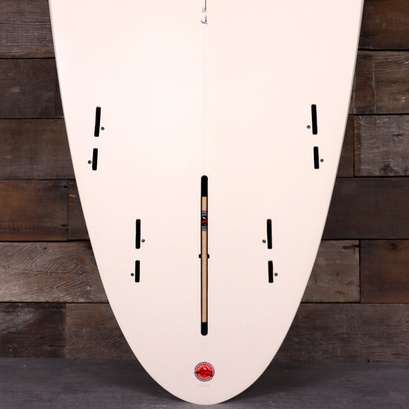Load image into Gallery viewer, Skindog The OVA Thunderbolt Red 7'6 x 22 ¼ x 3 Surfboard - Silver