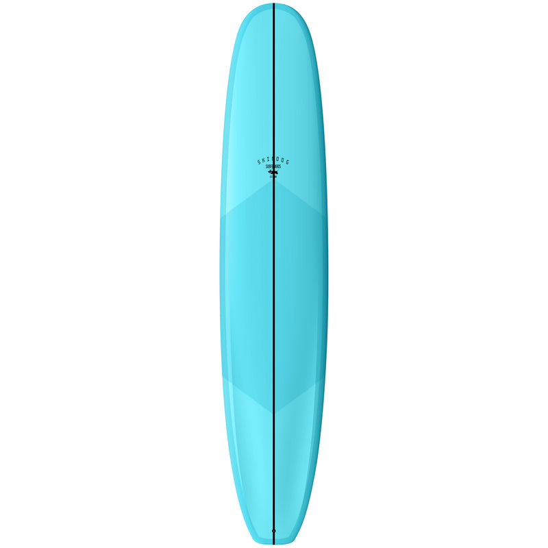 Load image into Gallery viewer, Skindog Dynamic Double Scoop Thunderbolt Silver Surfboard