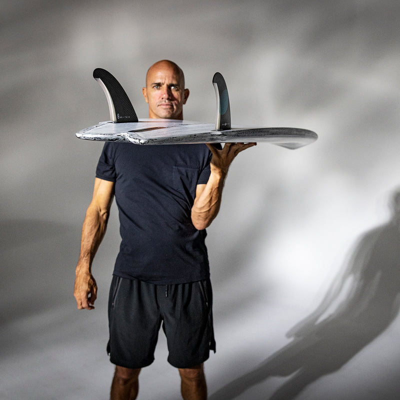 Load image into Gallery viewer, Slater Designs Great White Twin I-Bolic Volcanic 5'7 × 19 1/16 × 2 7/16 Surfboard 6