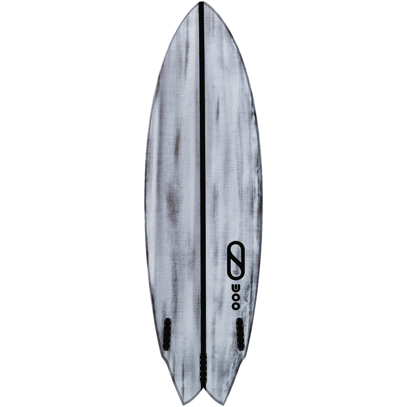 Load image into Gallery viewer, Slater Designs Great White Twin I-Bolic Volcanic Surfboard 2