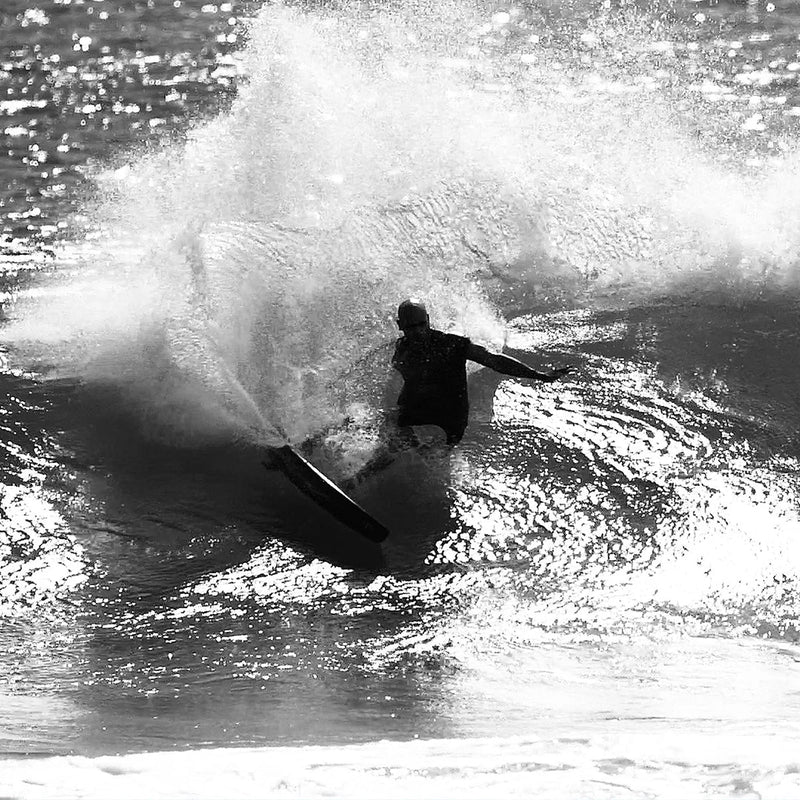 Load image into Gallery viewer, Slater Designs Great White Twin I-Bolic Volcanic Surfboard • BLEMISH 7