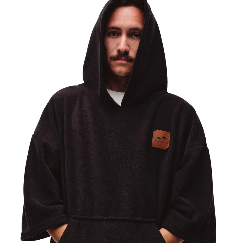 Load image into Gallery viewer, Slowtide Everyday Chilling Fleece Hooded Changing Poncho