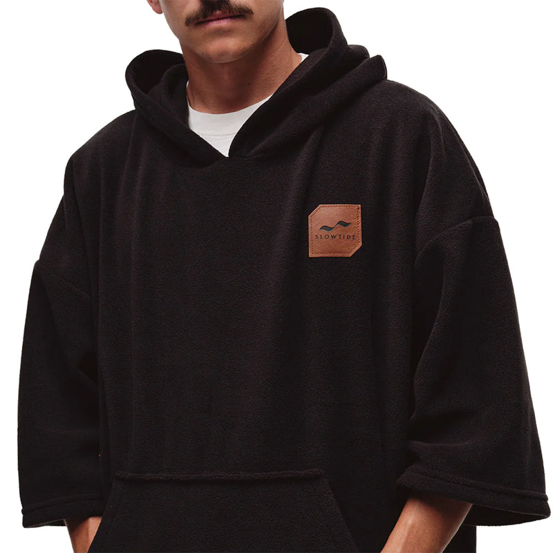 Load image into Gallery viewer, Slowtide Everyday Chilling Fleece Hooded Changing Poncho