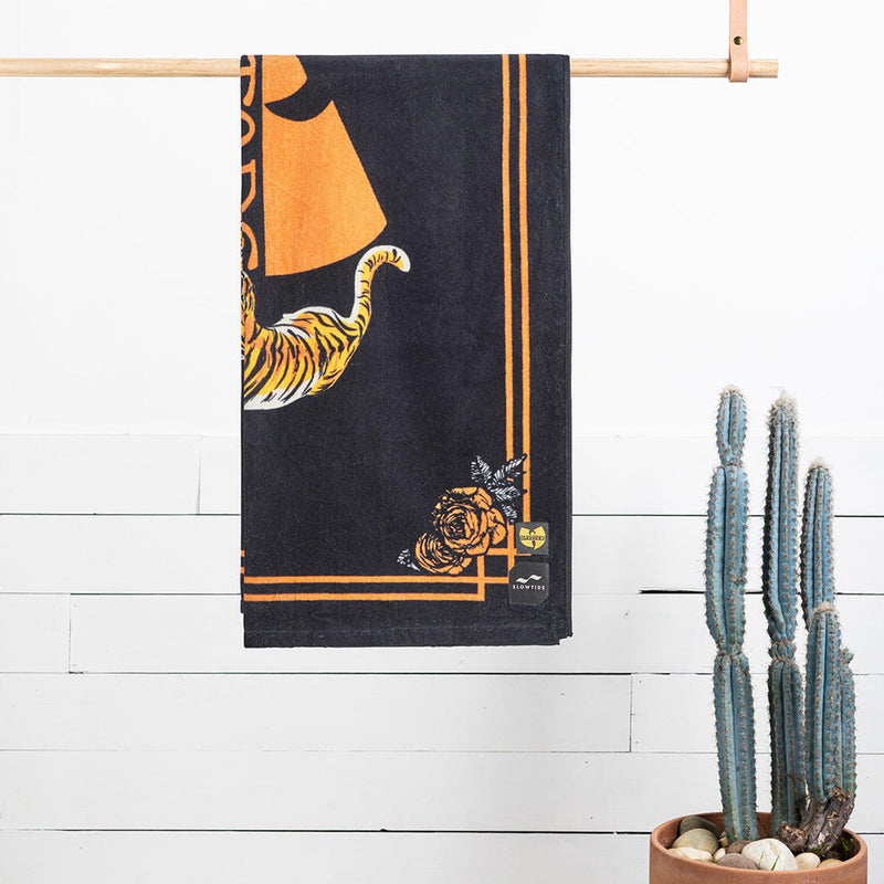 Load image into Gallery viewer, Slowtide Tiger Style Wu-Tang Beach Towel