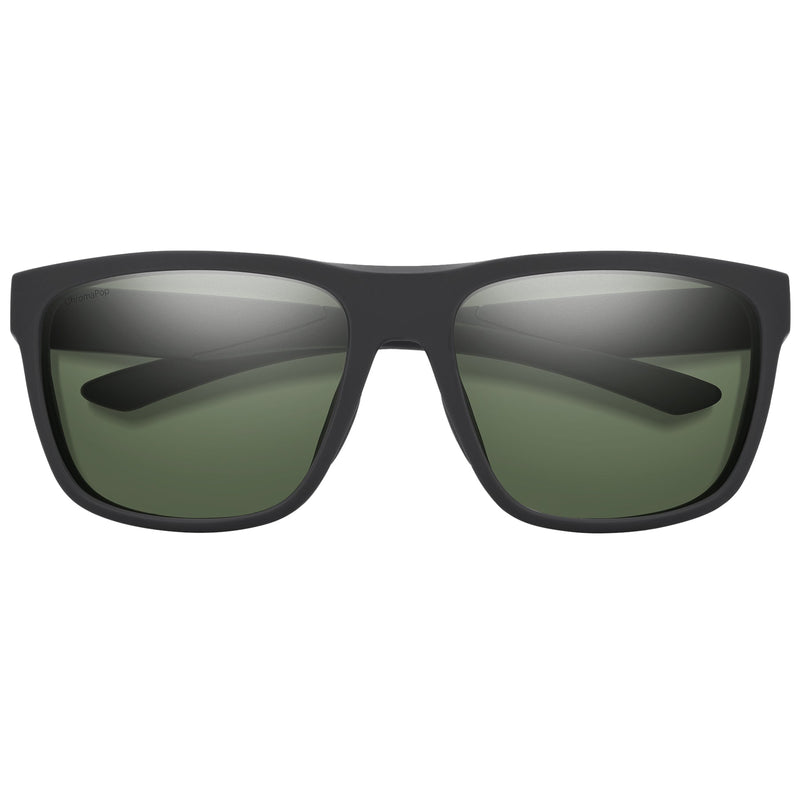 Load image into Gallery viewer, Smith Barra Polarized Sunglasses - Matte Black/ChromaPop Gray Green 2